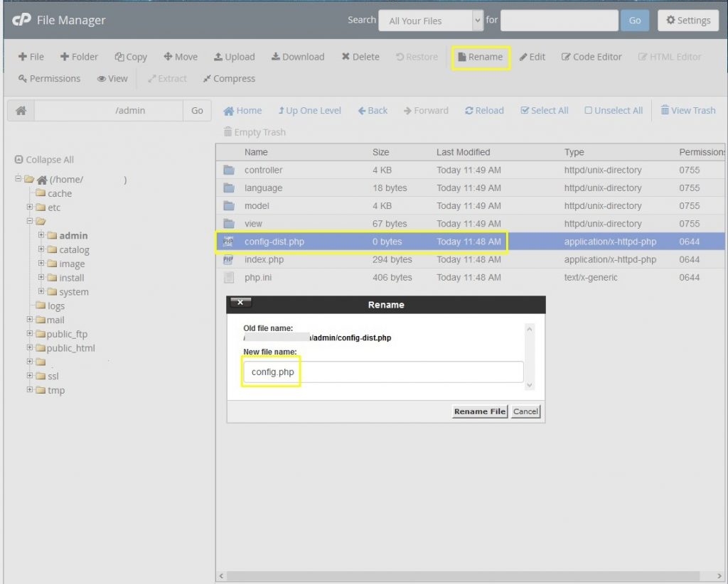 OpenCart Kurulumu